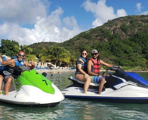 Jetski Rentals with St. Kitts Water Sports at Reggae Beach