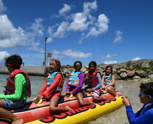 Tubing with St. Kitts Water Sports at Reggae Beach
